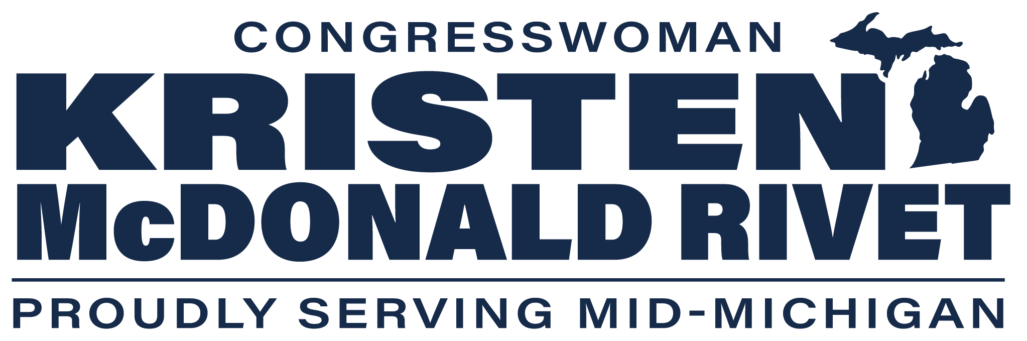 Congresswoman Kristen McDonald Rivet logo