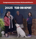 Congresswoman McDonald Rivet 2025 Year-End Report