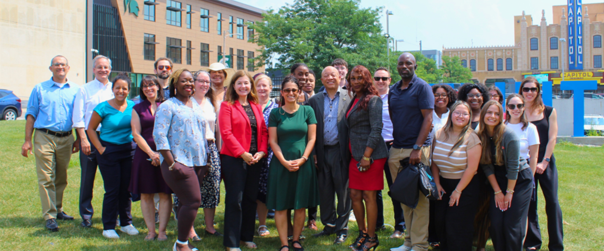 Rep. McDonald Rivet at Flint Registry event